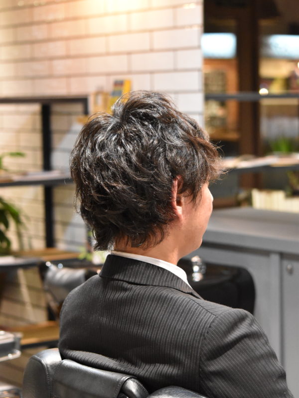 大阪市 北区 天満 扇町のメンズ美容室barber Ink 猫っ毛の悩み解決します